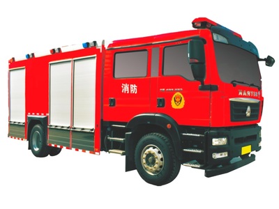 SITRAK 6t foam fire truck