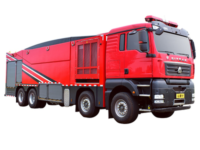 3600 high flow compressed air foam fire truck