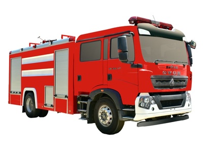 HOWO 8T water tank fire truck