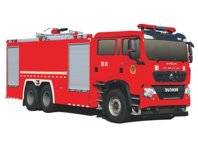 HOWO 18t foam fire truck