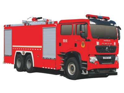 HOWO 18t foam fire truck