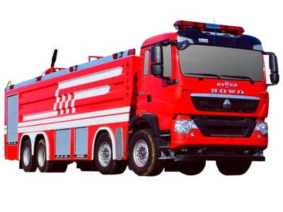 HOWO 25t foam fire truck