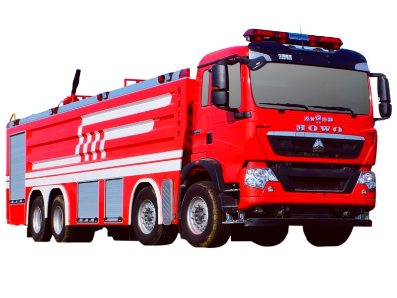 HOWO 25t foam fire truck