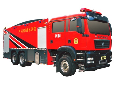 SITRAK 16t foam fire truck