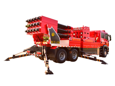 Remote intelligent fire truck