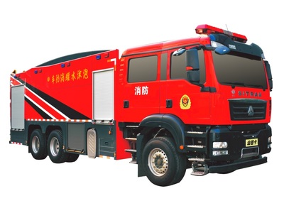 SITRAK 16t foam fire truck