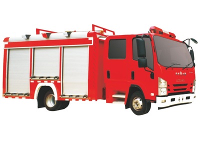 ISUZU 3.5t foam fire truck